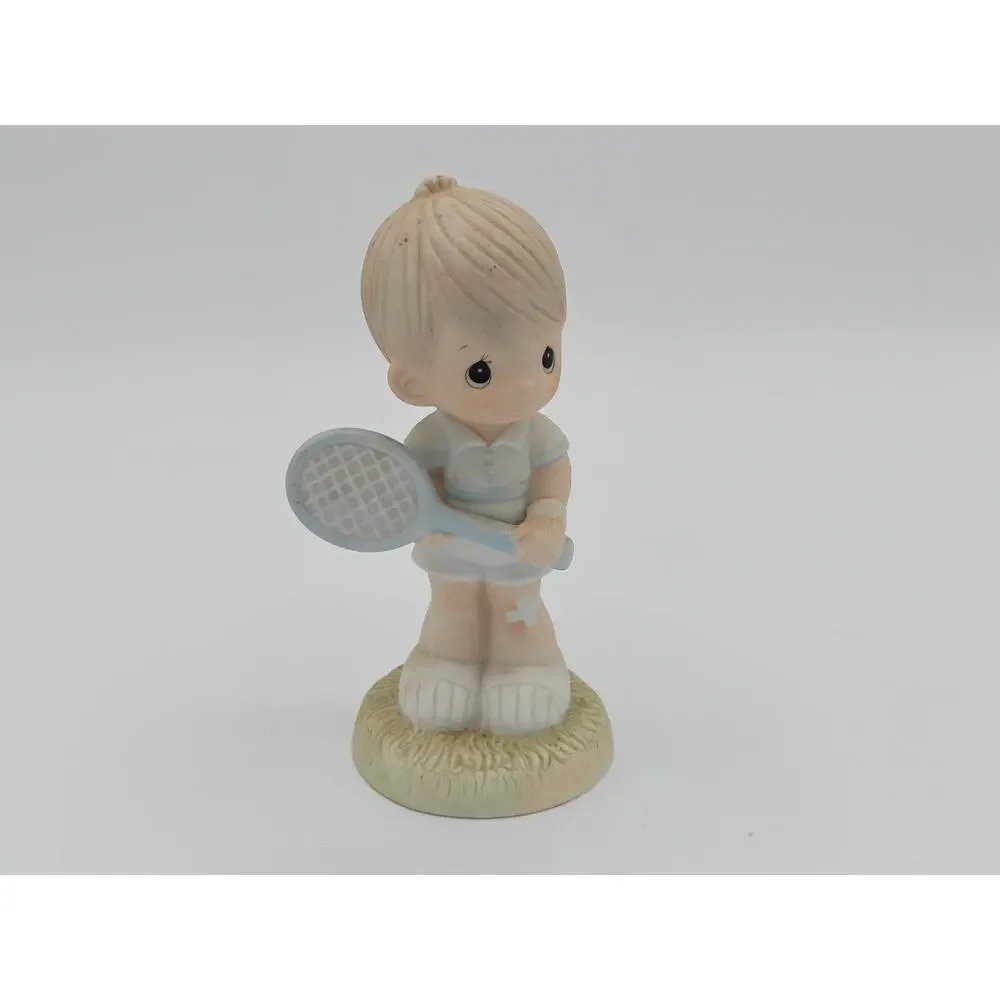 Precious Moments Serving The Lord‎ Porcelain Figurine Enesco 100293 1985